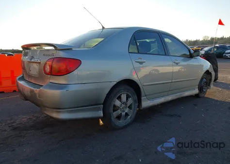 2003 Toyota Corolla S из США, поврежденный, VIN 2T1BR32E73C148066
